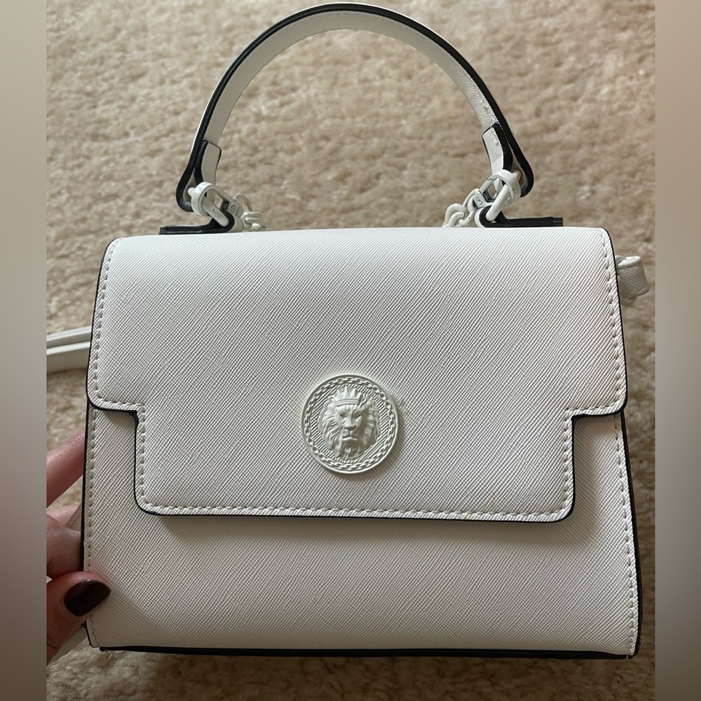 Aldo trendy white purse